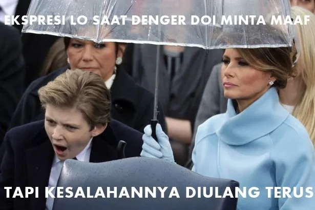 Dari Ekspresi Kesal Sampai Rumpi-rumpi Manja, Ini Momen-momen Kocak Saat Pelantikan Donald Trump 13