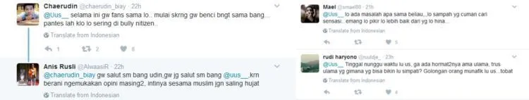 Uus Diserang Netizen Lagi, Kali Ini Karena Bercanda (atau Serius?) Mau Bantu Habib Rizieq Beli Sampo 7