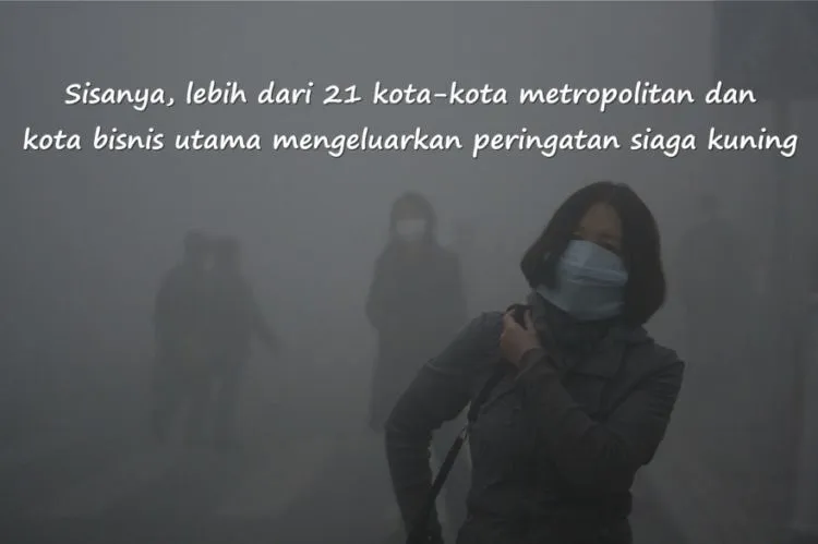 Harga Sebuah Kemajuan Ekonomi, Kini Cina Tercekik Asap Polusi. 9 Potret Negeri Tertutup Debu Pabrik 11