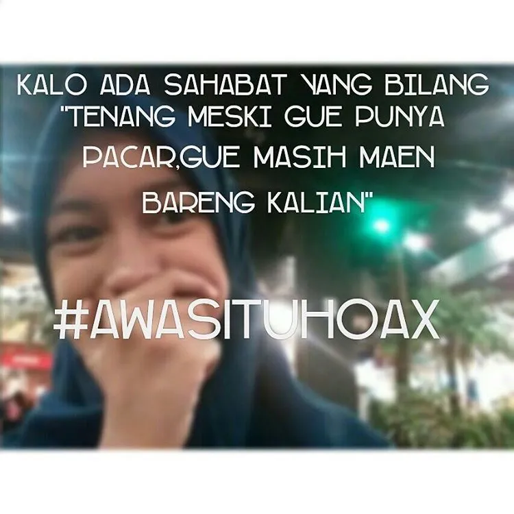 Kumpulan Meme Lucu #AwasItuHoax, Lumayan Nih Buat Menyindir Para Mantan dan Tukang Bohong Lainnya 16