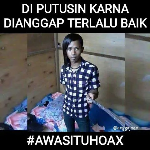 Kumpulan Meme Lucu #AwasItuHoax, Lumayan Nih Buat Menyindir Para Mantan dan Tukang Bohong Lainnya 30