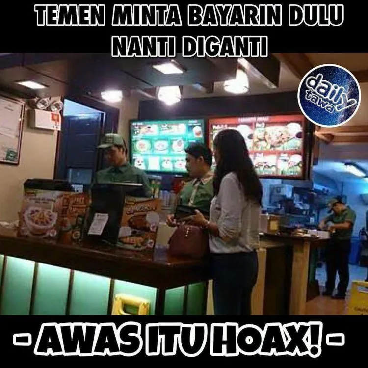 Kumpulan Meme Lucu #AwasItuHoax, Lumayan Nih Buat Menyindir Para Mantan dan Tukang Bohong Lainnya 19