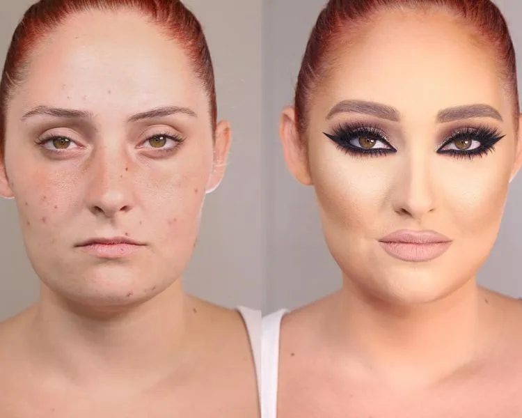 10 Hasil Makeup Samer Khouzami yang Natural. Tapi Proses Riasannya Bikin Terkesima Setengah Mati 7