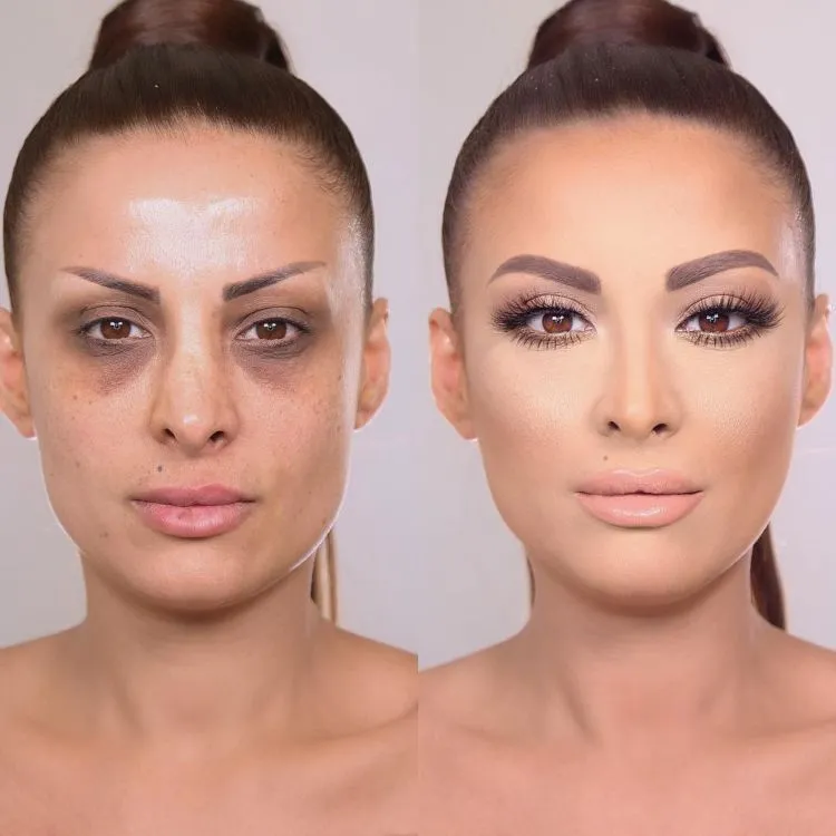 10 Hasil Makeup Samer Khouzami yang Natural. Tapi Proses Riasannya Bikin Terkesima Setengah Mati 8