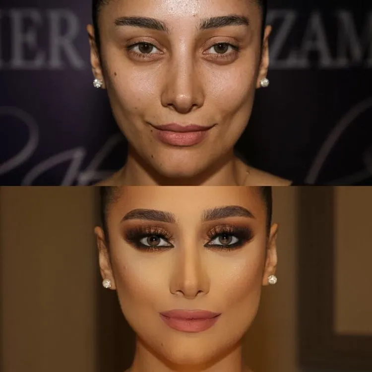 10 Hasil Makeup Samer Khouzami yang Natural. Tapi Proses Riasannya Bikin Terkesima Setengah Mati 9