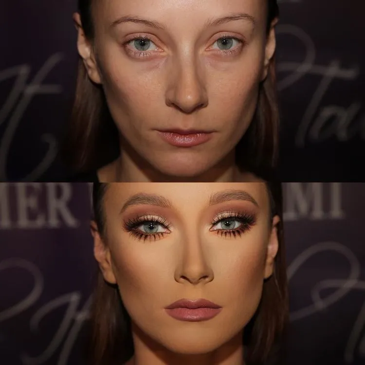 10 Hasil Makeup Samer Khouzami yang Natural. Tapi Proses Riasannya Bikin Terkesima Setengah Mati 11