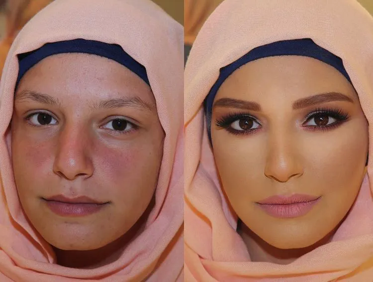 10 Hasil Makeup Samer Khouzami yang Natural. Tapi Proses Riasannya Bikin Terkesima Setengah Mati 12