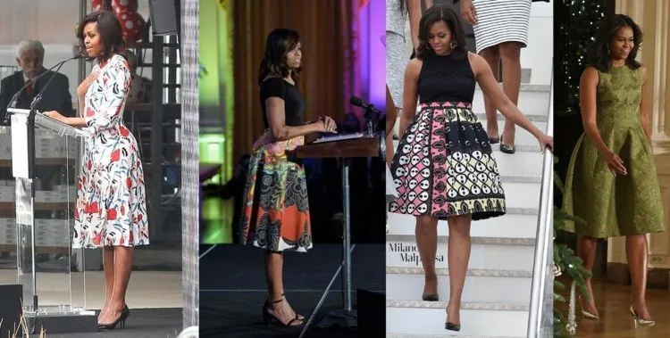 12 Penampilan Michelle Obama Selama Menjadi First Lady Amerika. Sederhana Tapi Tetap Elegan 16