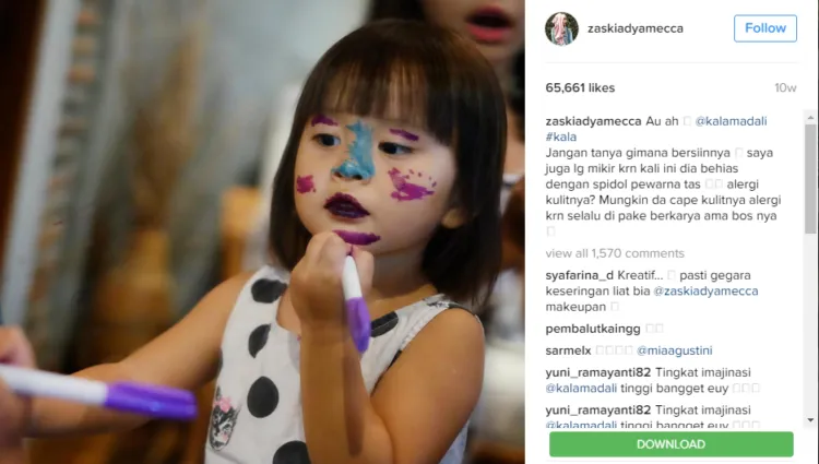 Menebak-nebak Bagaimana Cara Zaskia Mecca Mendidik Anak-anaknya. Mereka Cerdas Semua! 12