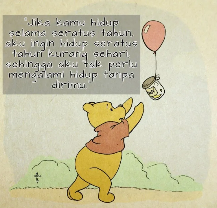 15 Quotes Winnie The Pooh Ini Membuktikan Dia Tidak Hanya Imut Tapi Juga Bijak, Jadi Makin Sayang :) 27