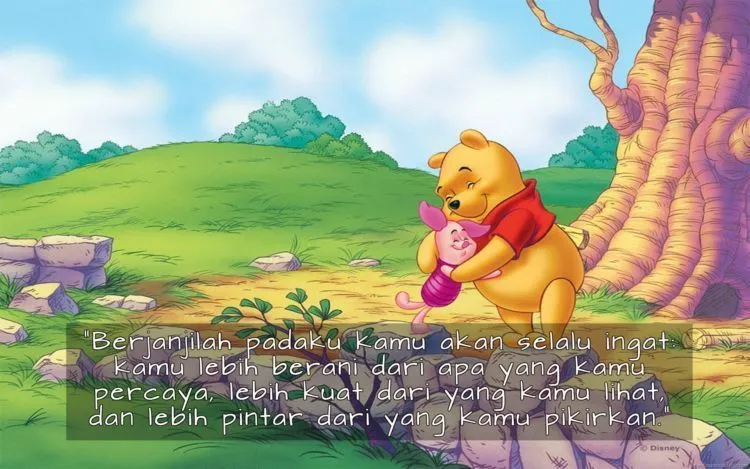 15 Quotes Winnie The Pooh Ini Membuktikan Dia Tidak Hanya Imut Tapi Juga Bijak, Jadi Makin Sayang :) 18