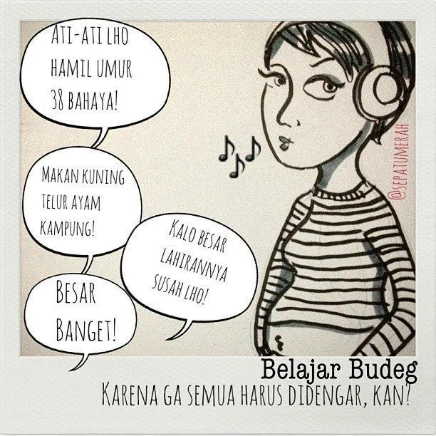16 Ilustrasi Lucu Tentang Ibu Hamil Newbie oleh Okke 'Sepatumerah'. Hayo, Siapa Sepakat? 18