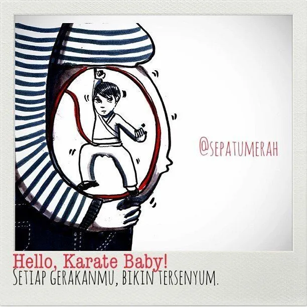 16 Ilustrasi Lucu Tentang Ibu Hamil Newbie oleh Okke 'Sepatumerah'. Hayo, Siapa Sepakat? 21