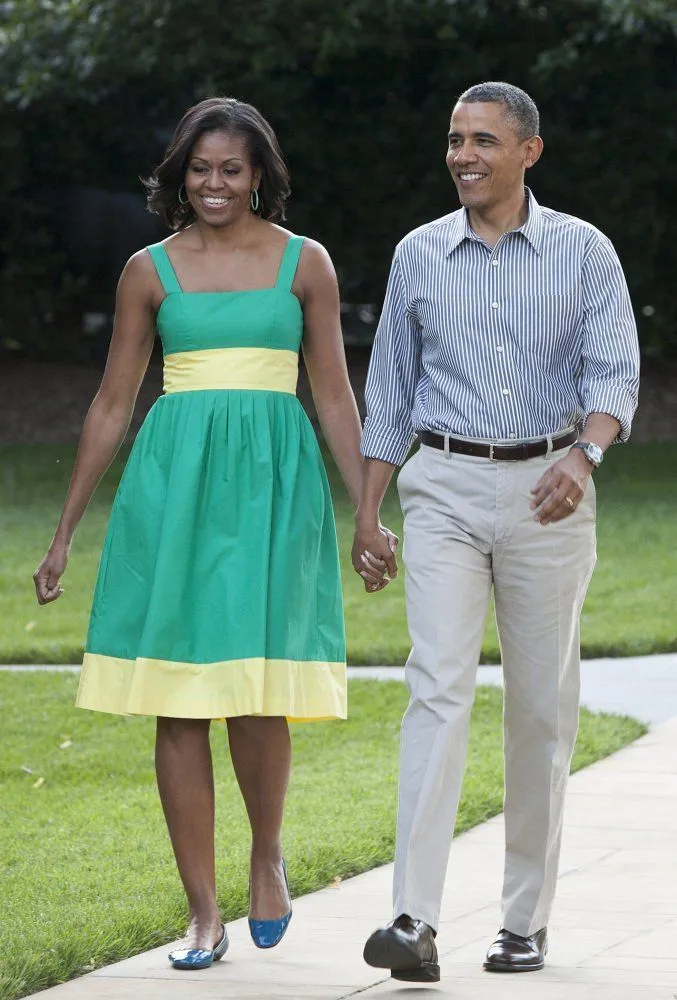 12 Penampilan Michelle Obama Selama Menjadi First Lady Amerika. Sederhana Tapi Tetap Elegan 23