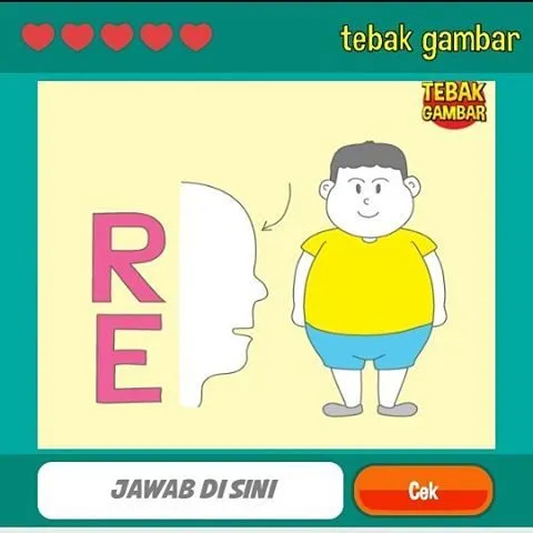 12 Contoh Soal Tebak Gambar yang Lucu dan Bikin Mikir 19 Soal Tebak Gambar