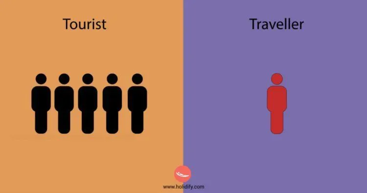 12 Ilustrasi yang Membedakan Turis dan Traveller, Waduh Jangan Disamakan Dong! 24