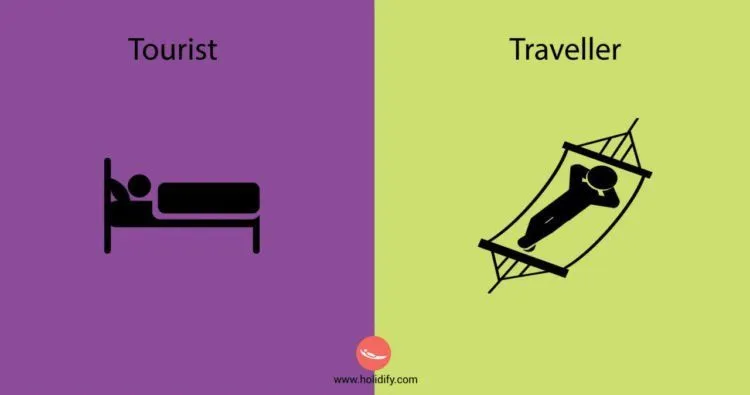 12 Ilustrasi yang Membedakan Turis dan Traveller, Waduh Jangan Disamakan Dong! 15