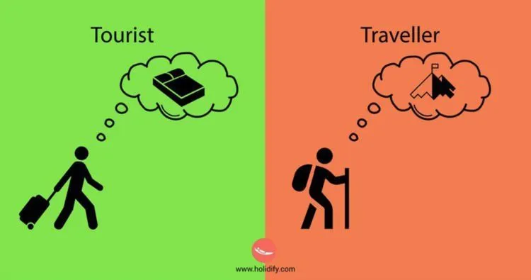 12 Ilustrasi yang Membedakan Turis dan Traveller, Waduh Jangan Disamakan Dong! 16
