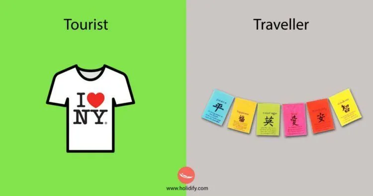 12 Ilustrasi yang Membedakan Turis dan Traveller, Waduh Jangan Disamakan Dong! 18