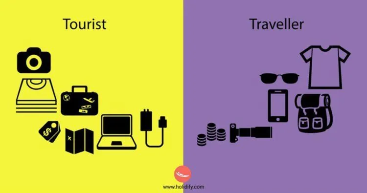 12 Ilustrasi yang Membedakan Turis dan Traveller, Waduh Jangan Disamakan Dong! 19