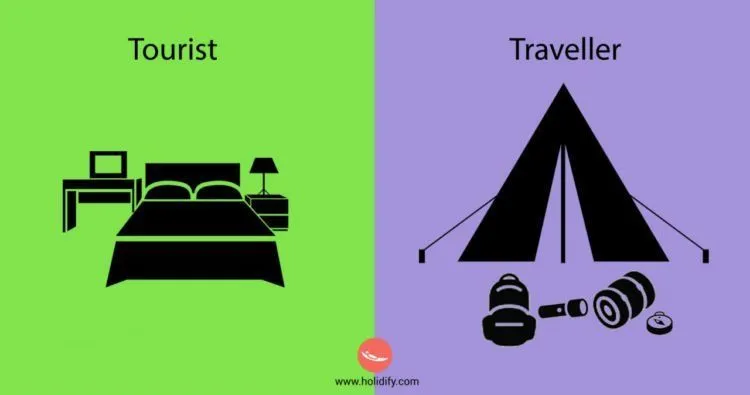 12 Ilustrasi yang Membedakan Turis dan Traveller, Waduh Jangan Disamakan Dong! 20