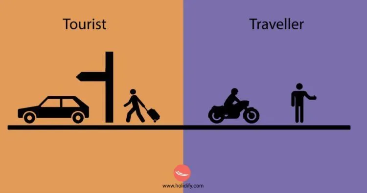 12 Ilustrasi yang Membedakan Turis dan Traveller, Waduh Jangan Disamakan Dong! 21