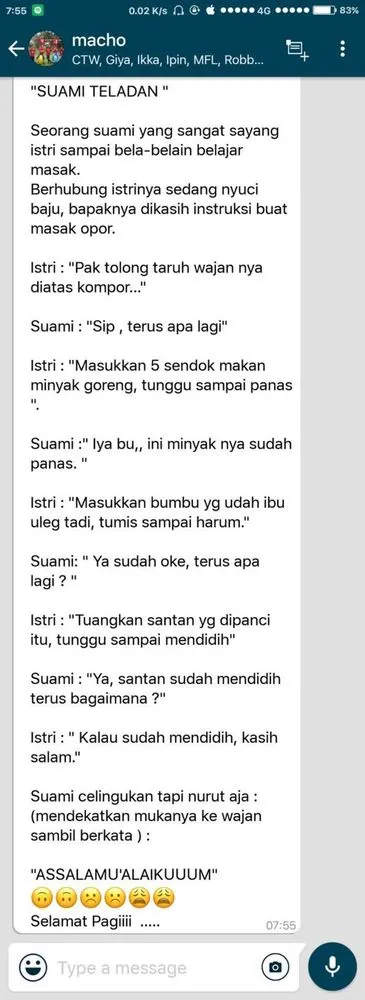 20 Chat Absurd Ala Grup WhatsApp Keluarga yang Kadang Pengen Bikin Kita Left, Tapi Takut Durhaka 21