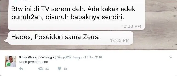 20 Chat Absurd Ala Grup WhatsApp Keluarga yang Kadang Pengen Bikin Kita Left, Tapi Takut Durhaka 22