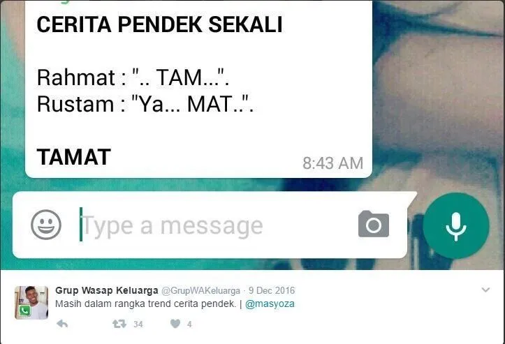 20 Chat Absurd Ala Grup WhatsApp Keluarga yang Kadang Pengen Bikin Kita Left, Tapi Takut Durhaka 25