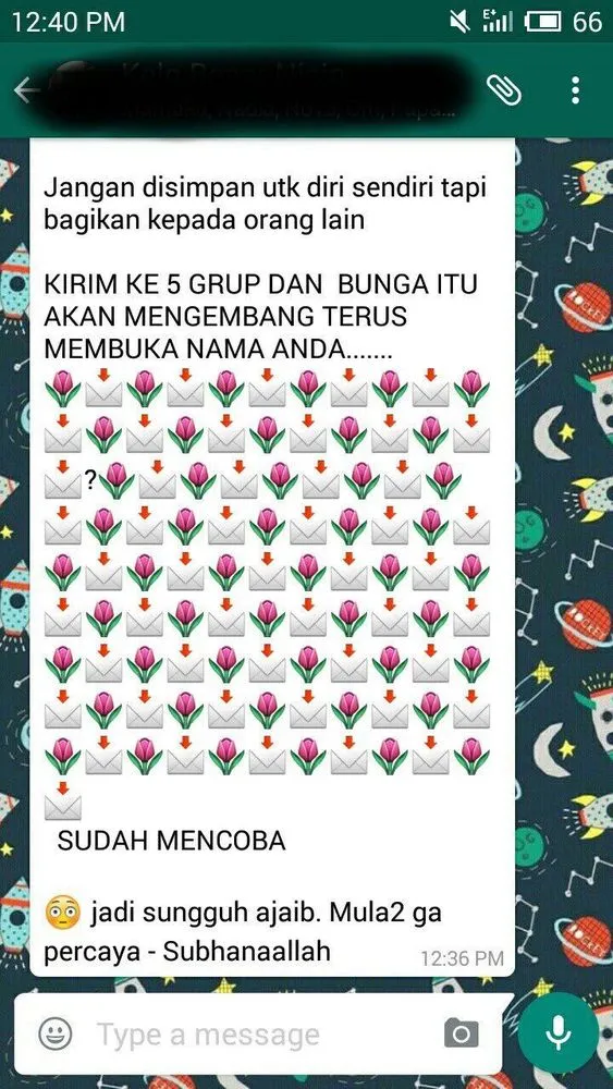 20 Chat Absurd Ala Grup WhatsApp Keluarga yang Kadang Pengen Bikin Kita Left, Tapi Takut Durhaka 27