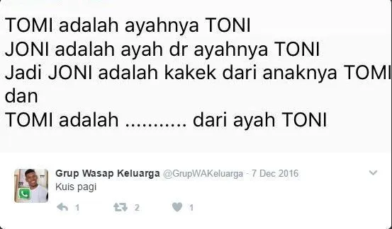 20 Chat Absurd Ala Grup WhatsApp Keluarga yang Kadang Pengen Bikin Kita Left, Tapi Takut Durhaka 28