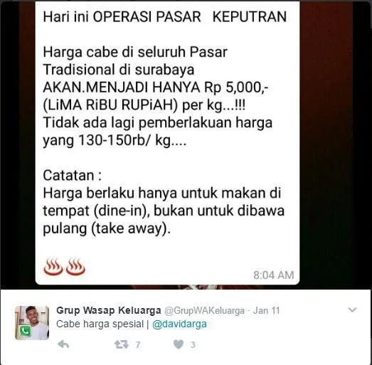 20 Chat Absurd Ala Grup WhatsApp Keluarga yang Kadang Pengen Bikin Kita Left, Tapi Takut Durhaka 22