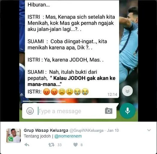 20 Chat Absurd Ala Grup WhatsApp Keluarga yang Kadang Pengen Bikin Kita Left, Tapi Takut Durhaka 23