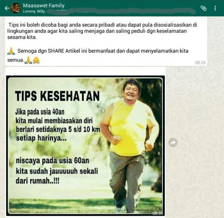 20 Chat Absurd Ala Grup WhatsApp Keluarga yang Kadang Pengen Bikin Kita Left, Tapi Takut Durhaka 24