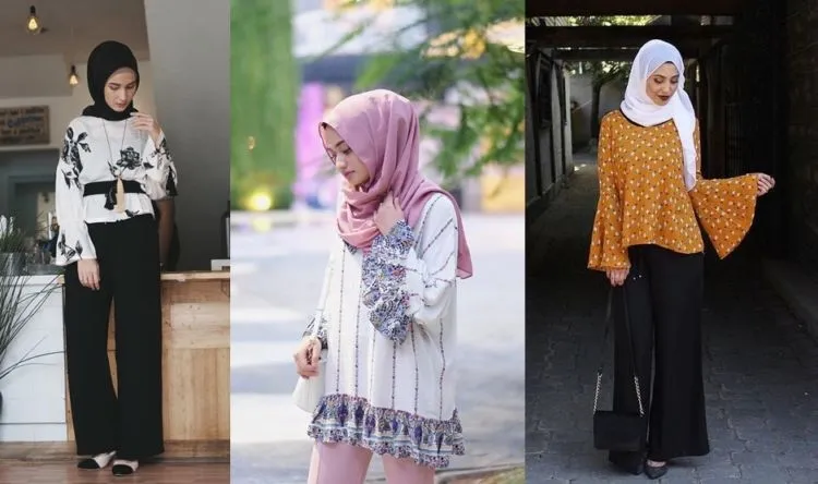 18 Serba-serbi Baju Lengan Lonceng Buat Hijabers, Tampil Anti Bosan Berbalut Kekinian 32