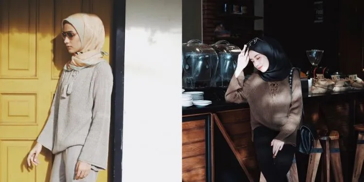 18 Serba-serbi Baju Lengan Lonceng Buat Hijabers, Tampil Anti Bosan Berbalut Kekinian 33