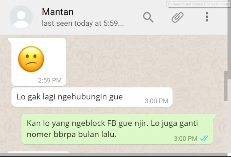 Jangan Berani Chat Mantan Kecuali Kamu Siap dengan Risiko Percakapan Kocak Tapi Menyedihkan Berikut! 14