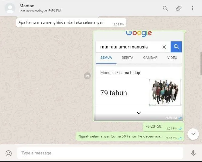 Jangan Berani Chat Mantan Kecuali Kamu Siap dengan Risiko Percakapan Kocak Tapi Menyedihkan Berikut! 25
