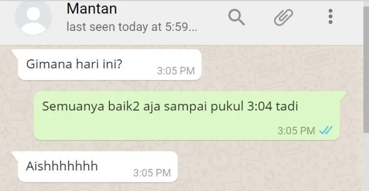 Jangan Berani Chat Mantan Kecuali Kamu Siap dengan Risiko Percakapan Kocak Tapi Menyedihkan Berikut! 24