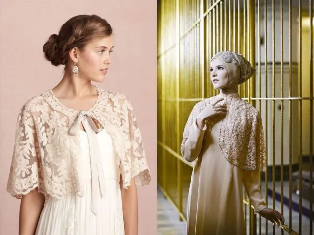 Tampil Trendi Nggak Harus Terbuka, 9 Inspirasi Kebaya Model Cape Menutup Dada Ini Layak Coba 13