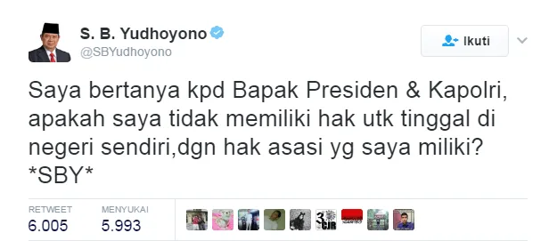 Jangan Meniru Sikap Mantan Presiden. Nggak Salayaknya Cowok Curhat di Media Sosial. Ini Alasannya! 7