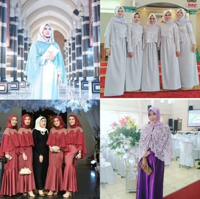 Tampil Trendi Nggak Harus Terbuka, 9 Inspirasi Kebaya Model Cape Menutup Dada Ini Layak Coba 16