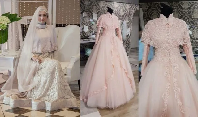 Tampil Trendi Nggak Harus Terbuka, 9 Inspirasi Kebaya Model Cape Menutup Dada Ini Layak Coba 21