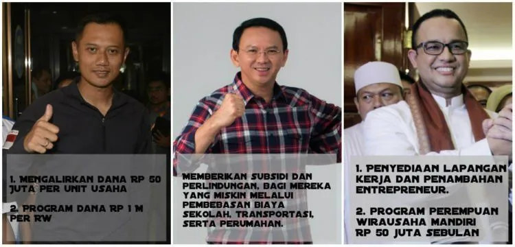 Yuk Diingat Bersama! Ini 5 Janji dan Program Cagub dan Cawagub DKI Saat Kampanye Kemarin 6