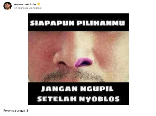 Artis-artis Ini Posting Meme Kocak Seputar Pilkada! 10