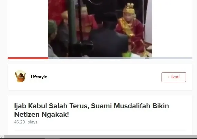 Pria Ini Salah Ucap Ijab Kabul Berkali-kali, Calon Mertuanya Bahkan Dijadikan Mas Kawin. Kocak Abis! 3