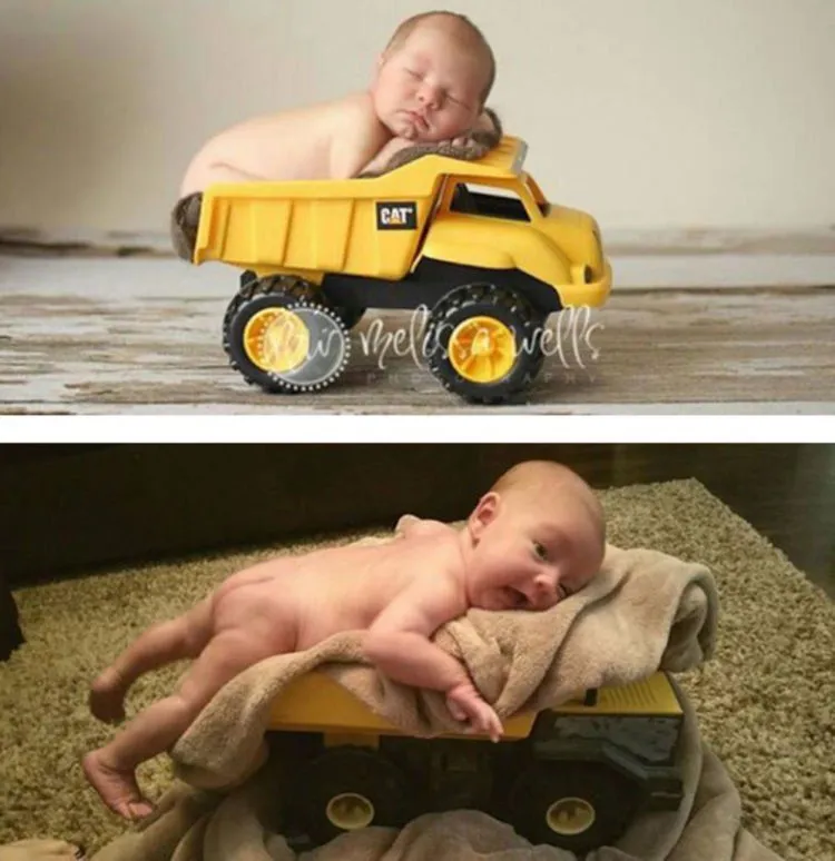 16+ Foto Bukti Bahwa Nggak Usah Berekspektasi pada Bayi untuk Berpose. Hasilnya di Luar Dugaan! 19
