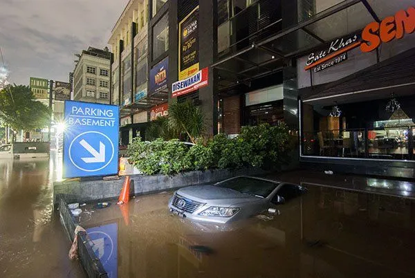 Banjir di wilayah Kemang, Jakarta Selatan