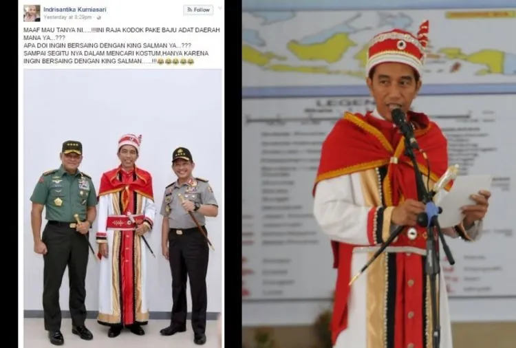 Pakai Baju Adat Maluku Malah Diejek “Raja Kodok”, Ya yang Tersinggung Bukan Cuma Presiden Jokowi Aja 7