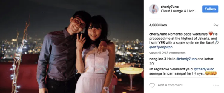 Ekspresi Artis-artis Cantik Pas Dilamar. Saking Bahagianya, Bikin Iri Deh... 8